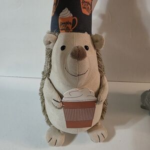 Aldi "Pumpkin Spice Latte" Hedgehog Figurine